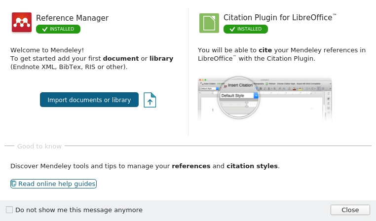 Mendeley Libreoffice Plugin - Jangan Panik Jika Plugin Mendeley Tidak Muncul di Microsoft Word atau LibreOffice 5