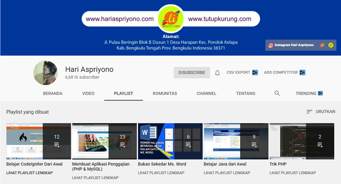 Cara Mudah Membuat Konten Video Pembelajaran di Youtube (Persiapan)